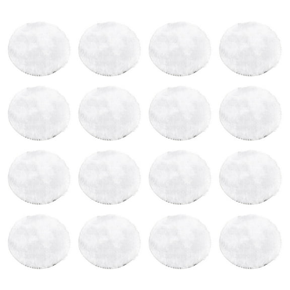 Uxcell 4-Inch Wool Polishing Pad Hook and Loop Buffing Wheel 16Pcs
