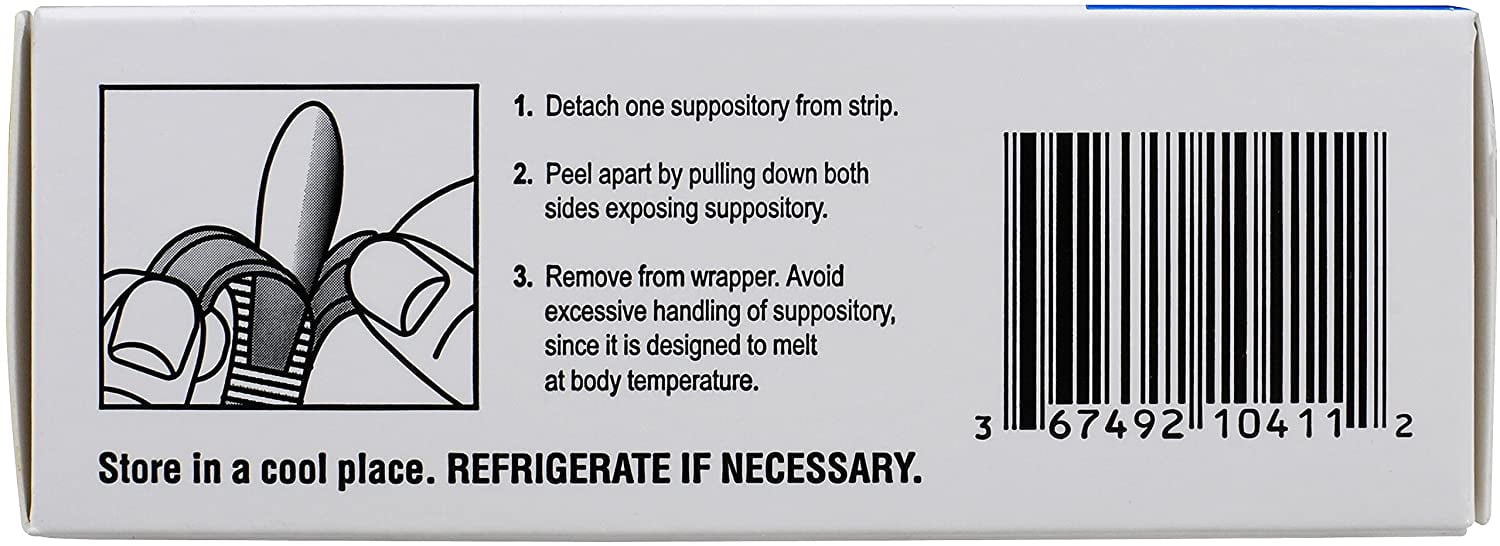 4 Pack - Hemorrhoidal Suppositories 24 Each