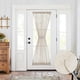 thumbnail image 1 of Cortina Jinchan Transparente Bordada Floral Beige de 183 cm, 1 of 9