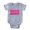 Heather Grey, variant on CafePress - Pennsylvania - Cute Infant Baby Football Bodysuit
