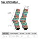 thumbnail image 2 of Balery Hawaii Palms Calcetas Largas con Estampado para Hombre y Mujer – Suaves y Transpirables, Talla Única (US 5-11), 2 of 6