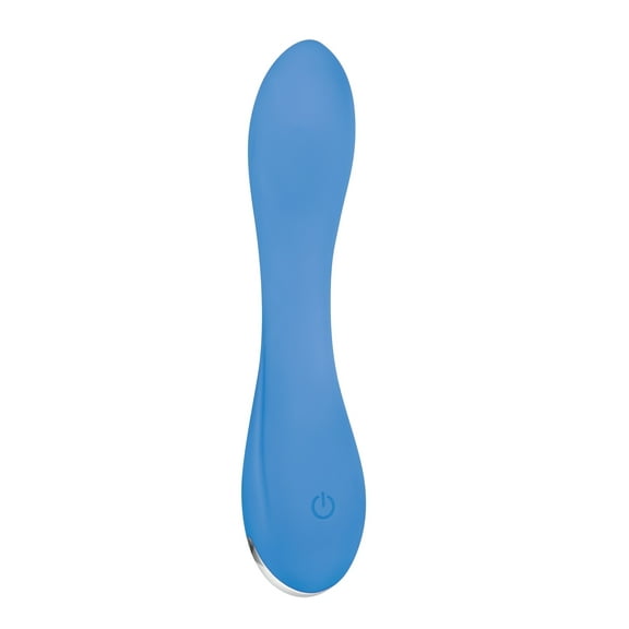 Evolved Blue Crush Rechargeable Silicone G-Spot Vibrator Blue