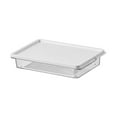 thumbnail image 3 of Contenedor de almacenamiento de alimentos para el recipiente de almacenamiento de refrigerador Organizador de refrigerador portátil con tapa para las 21x14x4cm 650ml, 3 of 9