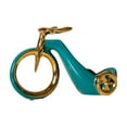 thumbnail image 1 of Estante para copas de vino Macarena decorativo 25 x 16 x 11 cm Verde, 1 of 8