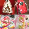 thumbnail image 3 of Papel de regalo de celofán transparente Copos de nieve 2.º papel de regalo de 5 mm de grosor para cestas de regalo Flores Artes y manualidades, 3 of 5