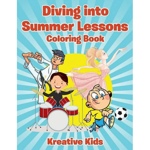 Diving into Summer Lessons Coloring Book (Paperback)