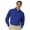 Royal, variant on BlueGeneration Mens Long Sleeve Easy Care Stretch Poplin - Light Blue Medium Solid