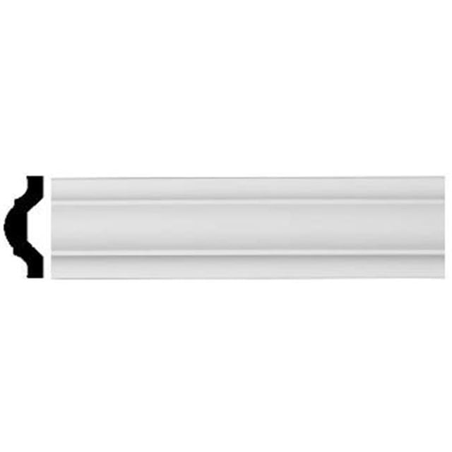 Ekena Millwork PML03X01HE 3 In. H X 1 In. P X 96 In. L Architectural accent Heaton Panel Moulding