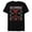 Black, variant on Deadpool Bah Humbug Holiday - Short Sleeve Blended T-Shirt for Adults - Customized-Black