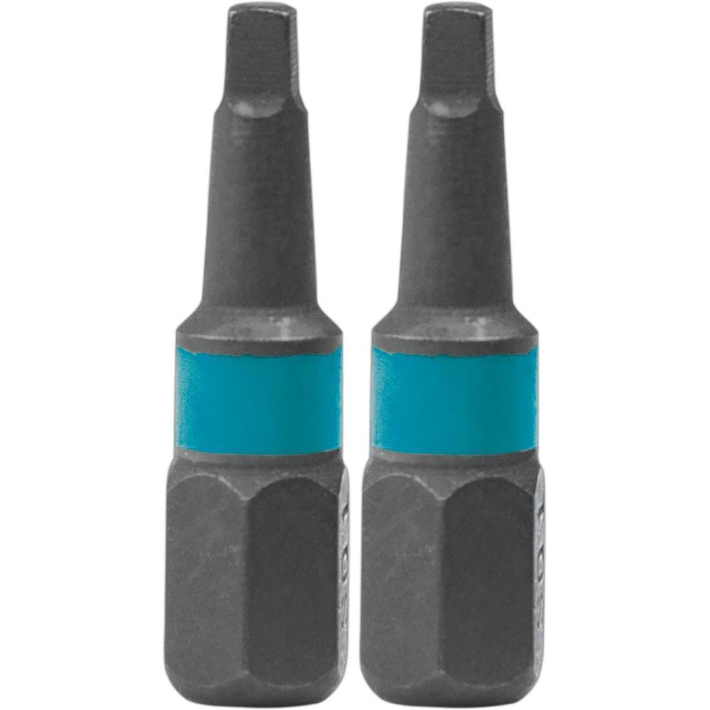 Makita A Impact X 1 Square Recess 1a Insert Bit 2 Pk Walmart Com Walmart Com
