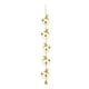 thumbnail image 4 of Campana de viento con forma de colibrí, cadena de lluvia decorativa, desviador de agua, para porche, exteriores, drenaje, jardín, decoración Oro, 4 of 9