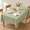 A- Green-120" x 53" (Rectangular), variant on Sgreen Table Cloth Rectangle 60x120 Inch Linen Tablecloth