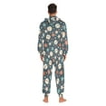 thumbnail image 7 of joogoo Baseball Cartoon Stars Unisex Adults Onesies Pajamas Jumpsuits L, 7 of 7