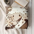 thumbnail image 3 of YINGXI Cute Animal Throw Pillow Cases Home Decorative Hug Each Other Sweet Pillow Cover Super Soft Square 12x12in, 3 of 5
