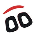 thumbnail image 3 of Spatiy Professional Replacement Ear Pads PU Ear Cushion Memory Ear Cover Sponge Headphones Pads With Beam Cushion Compatible for G430 G930 ( Red Black ), 3 of 6