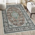 thumbnail image 4 of Runner Rug, Washable Runner Rug Non-Slip Area Rug, Stain Resistant Floor Carpet for Hallway Kitchen Doorway Bedside, 4 of 10