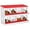 Red | 8 Compartment, variant on Emorefun Chicken Nesting Boxes with 6 Compartments, Heavy-Duty Egg Laying Box for Poultry Coops, Red