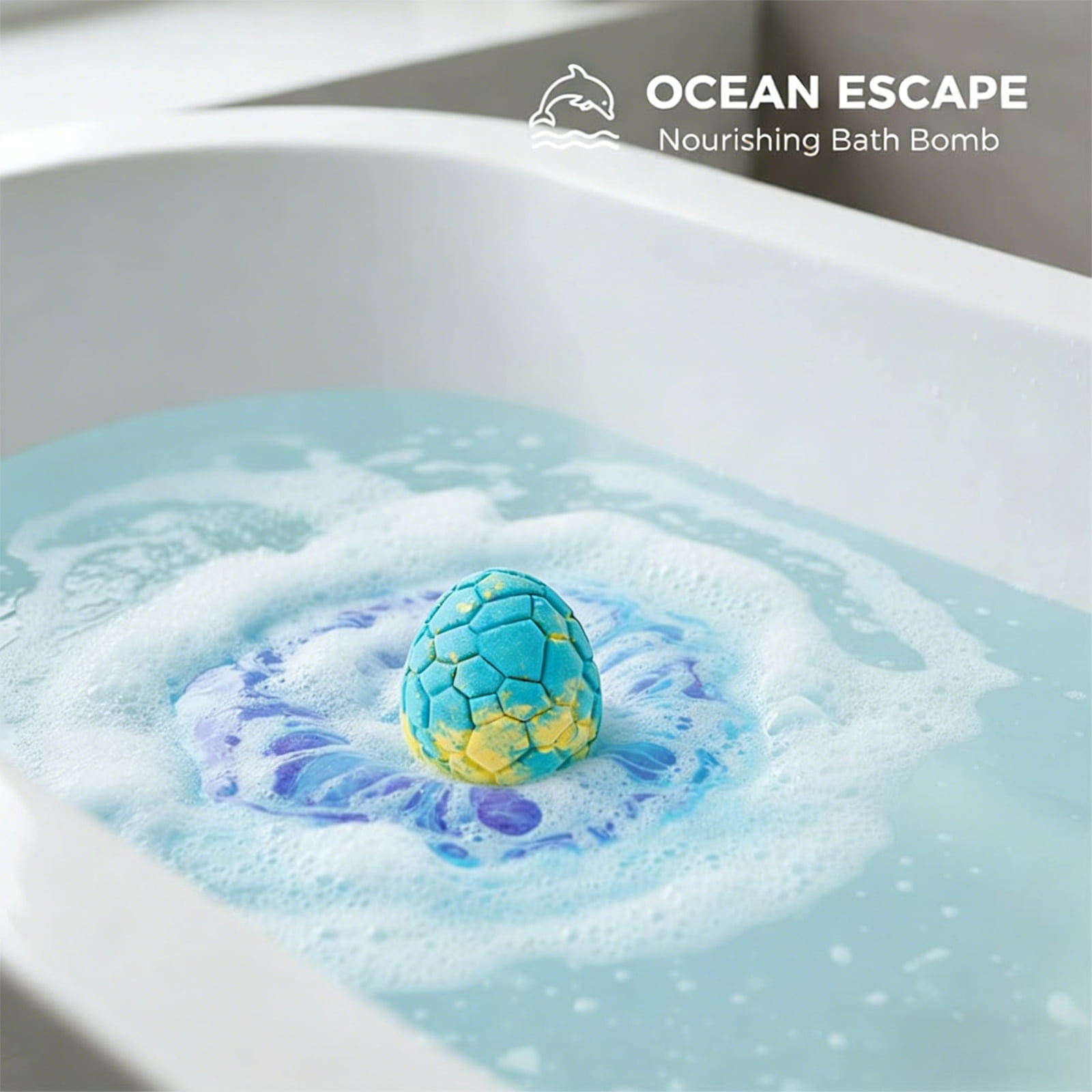 Dino Egg Bath Bombs with Surprise Inside, Colorful Fizzing Bath Bombs for Fun Bathing Experience.(6pcs)