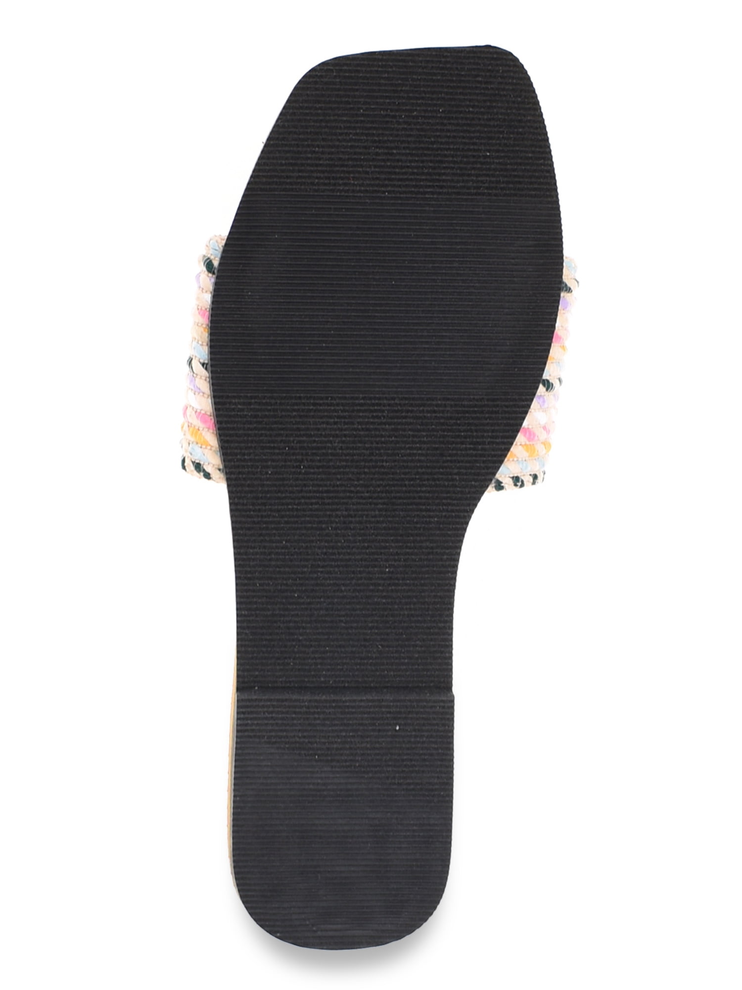 Time and Tru Women's Woven Slide Sandal