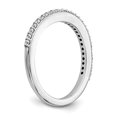 thumbnail image 6 of 14K White Gold Ring Band Wedding Diamond, Lab Grown Round, 6 of 7