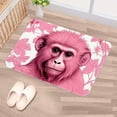 thumbnail image 5 of Monkey Non-Slip Machine Washable Polyester Kitchen Mat Indoor Rug Kitchen Rug, 5 of 6