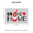 thumbnail image 2 of Rocae Gnome Home With A Cute Gnome Printed Heat Resistant Place Mats,Classic Hemstitch Cloth Fabric Placemats Imitation Linen Place Mat Table Mats 18x12 inch, 2 of 5