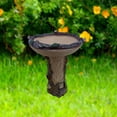 thumbnail image 6 of SDJMa Outdoor Resin Bird Bath, Resin Raccoon Birdbath, Animal Statue Outdoor Bird Feeder, Garden Bird Bath, Resin Decoration Cute Garden Ornament for Garden Home, 6 of 9