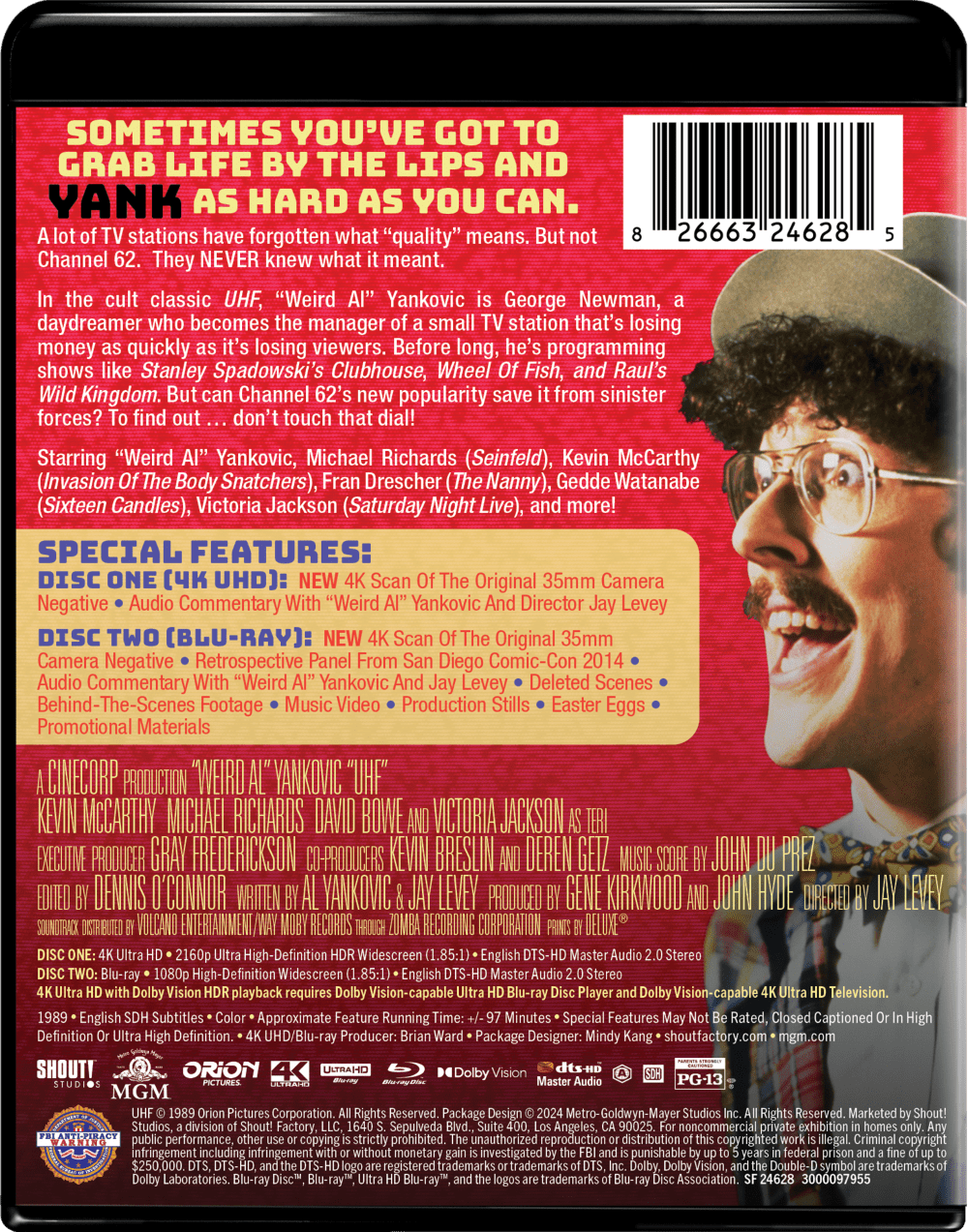 UHF (35th Anniversary Edition) - Walmart.com