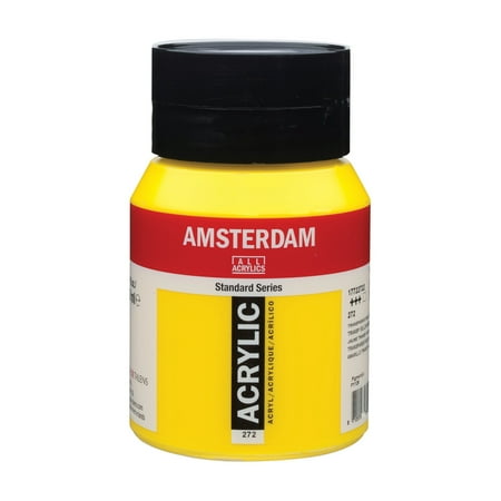 UPC: 8712079394851 | Amsterdam Standard Series Acrylic Paint 500ml Transparent Yellow Medium