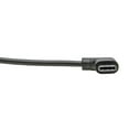 thumbnail image 4 of Tripp Lite 2.0 Hi-speed Cable A To Type C C M/m Right-angle 3ft - Cable - Type A (m) To Type-c (m) Right-angled - Thunderbolt 3 / 2.0 - 3 Ft - Black, 4 of 5