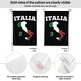thumbnail image 2 of Italy Map Flag Garden Flag 28x40 Double Sided Large Stained House Yard Flag For Outside Porch Lawn Decor, 2 of 6