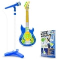 thumbnail image 1 of Set de guitarra musical y micrófono Contixo TG4 para niños azul, 1 of 7