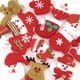 thumbnail image 4 of 10PCS Merry Christmas Ornament plush snowman accessory Craft New Year DIY Santa Claus Pendants Home Furnishing Tree Decoration, 4 of 5