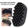 thumbnail image 2 of Cepillo rizador de pelo trenzado afro para rastas, peine para cabello trenzado, lavable, portátil, para salón de casa, para mujeres y hombres, herramientas de peinado, 2 of 7