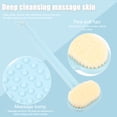 thumbnail image 4 of Brosse de Douche pour le Corps Manche Long Brosse à Récurer le Dos Brosse de Bain Portable, 4 of 8