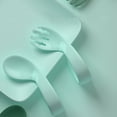 thumbnail image 7 of Limei Learning Spoons Forks Easy Grip 2Pcs Heat-Resistant Bendable Soft Self Feeding Learning Spoons Versatile Usage Convenient High Quality for Kids, 7 of 7