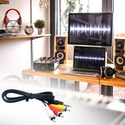 Composite Audio Video Cable 3.5mm To RCA Adapter Cord For MP3 Player Tablet Projector AV Receiver Amplifier Signal Transmission