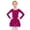 Purple Pink, variant on Girls Long Sleeve Ballet Leotards Tutu Dress Crisscross Back Dance Dress Toddler Ballerina,Red 12-13Y