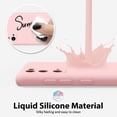 thumbnail image 4 of for Samsung Galaxy S20 Phone Case Liquid Silicone, Cute Thin Slim Soft Rubber TPU Plain Smooth Gel Cover for Women Girl Aesthetic, Matte Solid Protective & Shockproof Bumper, Rose Light Pink, 4 of 14