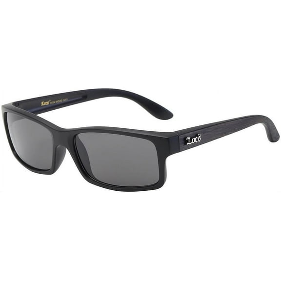 Locs HOT Black w/ Dark Faux Wood Grain NWT Sunglasses Hardcore Gangster OG