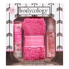Bodycology (Lotion, Fuzzy Socks, Fragrance Mist) Pink Vanilla Wish Fragrance Gift Set, 3 Pieces