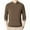 Khaki, variant on biudgviw Quarter Zip Sweatshirt for Men Soft Stretch Mock Neck Quarter Zip Pullover Tops Warm Fleece Long Sleeve Basic Shirts