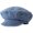 light blule, variant on Vintage Denim French Octagonal Beret Hat for Women, Retro Newsboy Sun Hat for Summer Wear