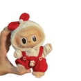 thumbnail image 1 of POP MART Vêtements de Poupée Labubu 17cm Adaptés pour Petite Capuche Rouge 17cm (Capuche et Bretelles) (Sans Poupée), 1 of 9