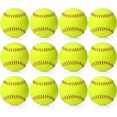 thumbnail image 3 of 12-Inch White PUPVC Training Softball/Hardball - Durable, Versatile Throwing Practice Tool for All Skill Levels, Ideal for Baseball Training, Direct from Manufacturer with Ready Stock Availability, 3 of 4