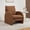 Orange, variant on Youdao Modern Accent Chair, Cute Lamb Sherpa Fabric Arm Chair with High Back, Upholstered Cozy Ergonomics Reading Chair with Cushion & Arms, Comfy Single Sofa Chair Leisure Chair for Small Spaces, Liv