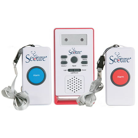 Secure Wireless Remote Dual Call Button Nurse Alert System - Two ...