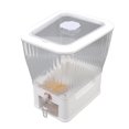 thumbnail image 1 of Grain Storage Container,11kg Transparent Rice Storage Dry Food Dispenser Large Sealed Grain Container Compact and Lightweight, 1 of 12