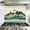 Color 2, variant on Kitchen Backsplash Peel and Stick Wall Murals Trees Landscape Teal Artwork Prints White Tree Removable Mural 35.4"W x 23.6"H, Oil Proof Vinyl Wallpaper for Fireplace & Behind Stove
