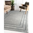 thumbnail image 1 of LaDole Rugs 8x10 ft Modern Premium Area Rug | Bordered Large Carpet For Bedroom, Living Room, Kitchen, Home Office, Indoor Floor Décor | Beige Cream, 1 of 5